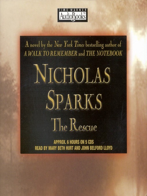 Title details for The Rescue by Nicholas Sparks - Wait list